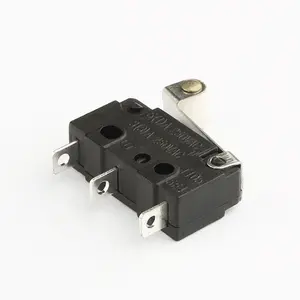 Micro switch black long roller lever 16A 250V 25T125 fast type