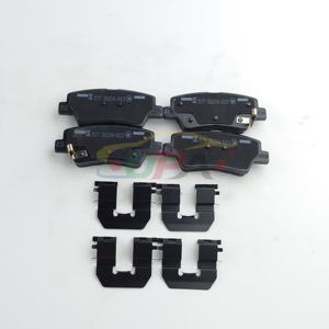 Kit de pastillas de freno de alta calidad - Freno de disco trasero 58302-H5A00 58302 H5A00 para Hyundai Accent/Solaris 58302H5A00 - Product Image 1