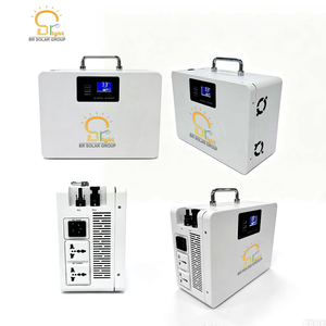 <b>SOLAR</b> 300W All-in-one Battery Storage Kit With Pure Sine Wave Built-in-Inverter 1kWh <b>Solar</b> <b>Generator</b> for Outdoor Camping BR300W- - Product Image 1
