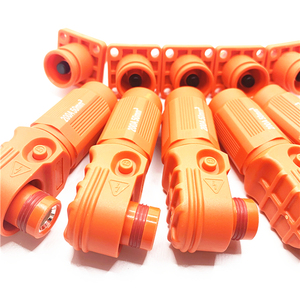 Connecteur HV de stockage d'énergie de charge de batterie Prise coudée Femelle Noir Rouge <span class=keywords><strong>Orange</strong></span> 1 Pin 12MM 350A Plastique IP67 Surlok <span class=keywords><strong>Plug</strong></span> - Product Image 1