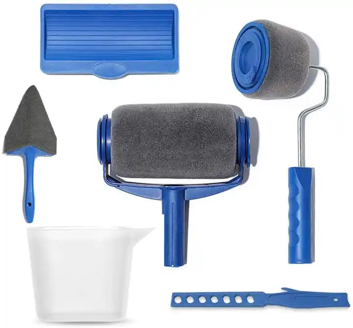 Complete kit of decorative painting brushes & tools