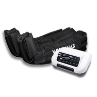 Appareil de thérapie par compression d'air certifié ISO VU CE, bottes de compression pneumatique à 4 chambres pour la récupération musculaire