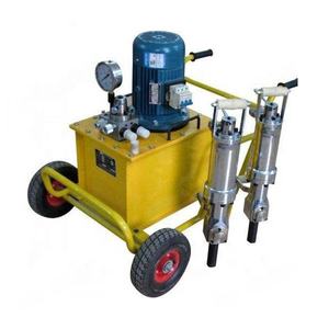 Hidráulico divisor <span class=keywords><strong>de</strong></span> cuña <span class=keywords><strong>de</strong></span> granito mármol roca splitter con motor diesel - Product Image 4