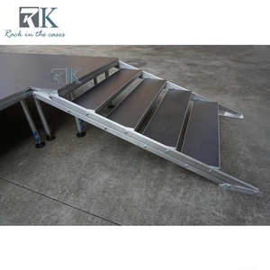 Factory Direct <b>Stage</b> <b>Platform</b> Complete Set with Stairs Guardrail Mobile <b>Stage</b> for Event Rental Business - Product Image 5