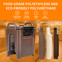 Seau distributeur de boissons isotherme rotomoulé 20L – Vente en gros pour les distributeurs de services de restauration