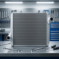 Automotive Intercooler for Turbocharged Engine Air Intake Cooling System Replacement