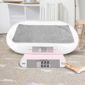 Báscula de peso digital infantil blanca inteligente, capacidad de 30KG para baño conectado por Bluetooth, báscula para bebé alimentada por batería - Product Image 1