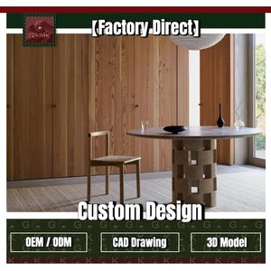 <span class=keywords><strong>Table</strong></span> à manger en travertin GOLDKING, pierre beige pour cuisine et salle à manger, design naturel poli sur mesure avec base géométrique - Product Image 1