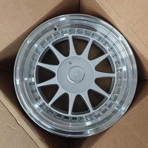 <span class=keywords><strong>Precio</strong></span> de Fábrica, <span class=keywords><strong>Llantas</strong></span> de Aleación Plateadas Pulimentadas para Automóviles de Pasajeros, 17X8j/9j, 5X120/100, 4X100, con Borde Profundo - Product Image 3