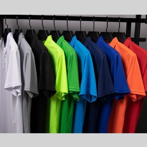 Nueva Colección 2025, Camiseta <span class=keywords><strong>Polo</strong></span> de Secado Rápido para Hombre, Deportiva, Transpirable, Antibacteriana, Microelástica, de Manga Corta para Primavera - Product Image 4