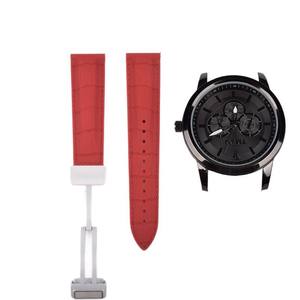 Bracelets de montre en silicone simili cuir pour Samsung Huawei et montres universelles de 22 mm, boucle magnétique à dégagement rapide - Product Image 6
