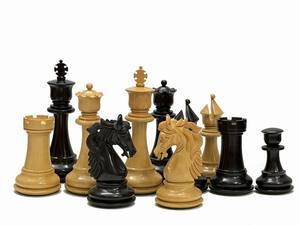 Jeu de pièces d'échecs Staunton en buis Padauk et ébène de bonne qualité disponible au prix de gros en Inde - Product Image 6
