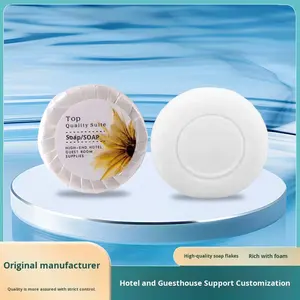 Mini Round Solid Bar <strong>Soap</strong>-Compact &amp; Portable Gentle Cleansing for Travel &amp; <strong>Hand</strong> Washing - Product Image 5