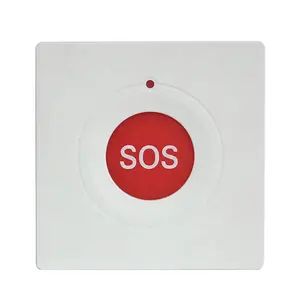 Medical Wireless Nurse Call System Bathroom Emergency Pull Call Elderly SOS Panic Button Plastic Shell With Rope