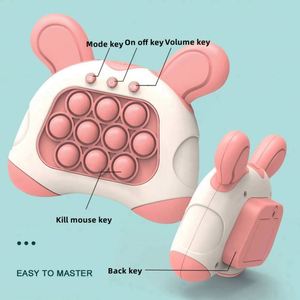 Electronic Unisex Gift <b>Box</b> Quick Push Light-Up Pop Game Fidget Toys for Adults PVC/Silicone Stress Relief Intelligence - Product Image 5