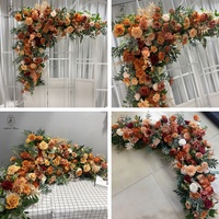 DKB Crafts – Nouveaux arônes floraux marron automne pour événements de mariage, arrangement floral suspendu pour décorations d'automne