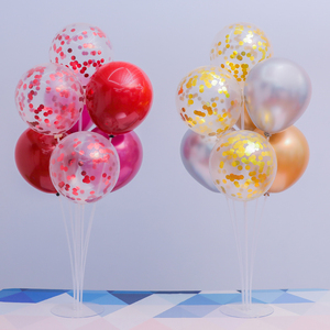 Supporto per <span class=keywords><strong>Palloncini</strong></span> a 7 Tubi, Colonna Porta <span class=keywords><strong>Palloncini</strong></span>, Accessori per <span class=keywords><strong>Palloncini</strong></span> con Coriandoli, Decorazioni per Feste di <span class=keywords><strong>Compleanno</strong></span> e Matrimoni - Product Image 6