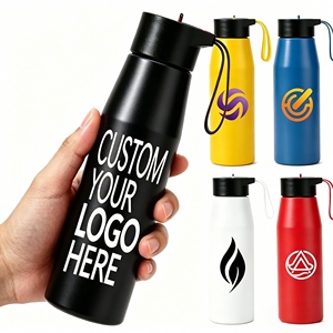 Bouteille d'eau sport multifonctionnelle en acier inoxydable, thermos et gobelet isotherme portable exclusif – Meilleure vente - Product Image 1