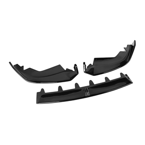 Alerón Delantero Estilo AO en Negro Brillante para <span class=keywords><strong>BMW</strong></span> Serie 3 G20 330i M340i <span class=keywords><strong>LCI</strong></span> Sline <span class=keywords><strong>2023</strong></span>+, Spoiler Delantero de ABS - Product Image 3