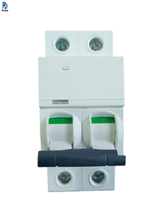 Disjoncteur miniature IC65N 2P D 4A, dispositif de protection contre les surcharges et les courts-circuits, basse tension - Product Image 1