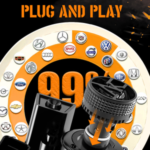 AKE DF3 240W Led H11 Phares Focos Led Para Automovile H1 Faros Led Para Autos H4 Led H7 9005 9006 9012 Luces Delanteras Led - Product Image 2