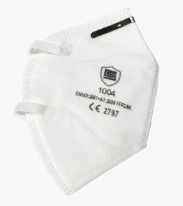 Masque anti-poussière blanc FFP2 jetable non tissé KN95, masque facial certifié CE EN 149 pour adulte, vente chaude, fabrication OEM - Product Image 3