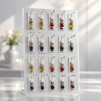 Diffuseur de parfum pour voiture suspendu en verre de 10 ml avec support de présentation