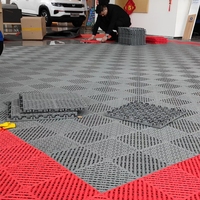 Hochwertige Rutschfeste Garage-Kunststoffbodenplatten Wasserdicht Leicht zu Reinigen Fabriklieferung für Garagenreparatur