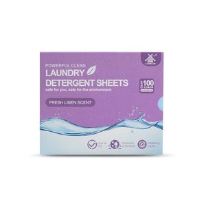 2025 <strong>Best</strong> Seller Super-Concentrated Multi-Function Disposable Laundry <strong>Detergent</strong> Sheets Top Seller for Apparel Use - Product Image 4