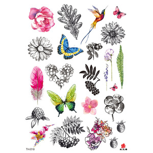 Petits autocollants de tatouage temporaire indiens en papier blanc, imperméables, personnalisés, pour hommes et femmes, à utiliser sur le bras - Product Image 4