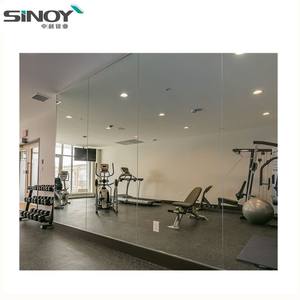 <span class=keywords><strong>Espejo</strong></span> de <span class=keywords><strong>cuerpo</strong></span> completo de vidrio flotado transparente, decoración moderna personalizada para el hogar, diseño de gimnasio, Espejos de pared sin marco, <span class=keywords><strong>Espejo</strong></span> decorativo elegante - Product Image 2