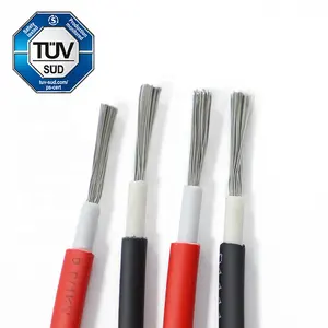 TUV 1.5mm 2.5mm 4mm 6mm 10mm 16mm 25mm 35mm 50mm 70mm 95mm 120mm UV Protected Solar Cables PV Wire for Solar Panel