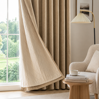 Rideau thermique matelassé double couche de qualité industrielle DaiRui, barrière d'isolation acoustique hydrophobe, composite haute densité