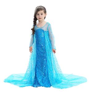 Hot Selling girl clothes sweet embroidered <span class=keywords><strong>frozen</strong></span> children's clothes - Product Image 1