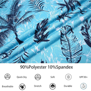 เสื้อฮาวายวินเทจแบบสั่งทำพิเศษสำหรับผู้ชาย พิมพ์ลายแบบระเหิด คอตั้ง สไตล์ลำลองสำหรับฤดูร้อน ผ้าไม่ยับ - Product Image 6