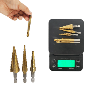 Juego de 6 brocas dentadas de titanio 6PC6, resistentes al óxido, para trabajar la madera, que expanden agujeros y crean ranuras de forma eficiente - Product Image 1