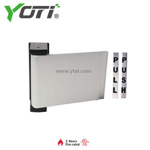 4590 nhôm thương mại cửa hàng thiết kế hiện đại Đẩy/kéo mái chèo tay nắm cửa trái/phải tùy chọn cho căn hộ - Product Image 3