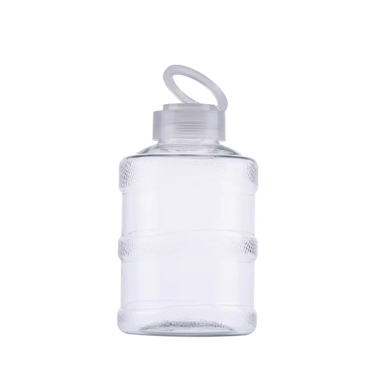 Suyu OEM için mükemmel kalifikasyon ekran baskı şişeleri ile iyi fiyat gıda sınıfı PET malzeme kova şişe