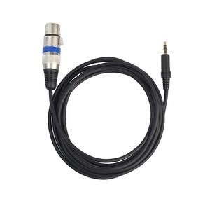 <span class=keywords><strong>Mini</strong></span> conector de teléfono TRS estéreo de 3,5mm <span class=keywords><strong>a</strong></span> cable de micrófono de audio hembra <span class=keywords><strong>XLR</strong></span> de 3 pines - Product Image 2