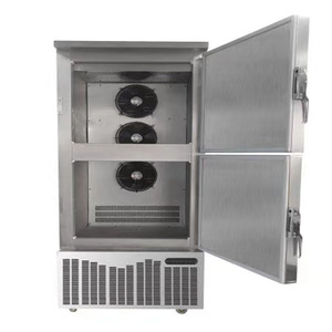 Congelador Vertical Comercial de 1 Puerta con Descongelación Automática, Congelación Rápida, 5-15 Bandejas, Contenedorizado, Acero Inoxidable, Alto Rendimiento - Product Image 5