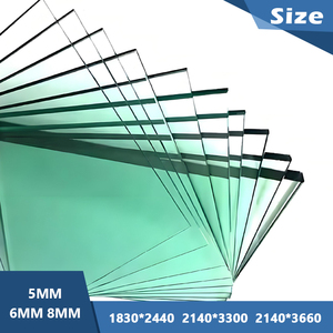 Direktverkauf ab Werk 5mm 6mm 8mm Vidrio-Glas für Türen und Fenster Klarglas Floatglas-Platten Duschscheiben - Product Image 6