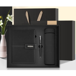 Customized Pu Leather Note <strong>Book</strong> Corporate Gift Set A5 Journal Wholesale Promotional Luxury Business Gift Items Notebook With Pen - Product Image 4