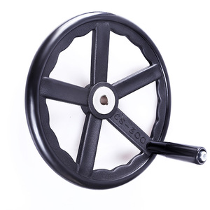 วงล้อมือไนลอนห้าก้าน รุ่น Kh-451 สำหรับเครื่องกัดและเครื่องเจียร - Product Image 1
