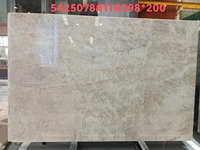 Dalle de marbre naturel Taj Mahal, beige crème de luxe, pour revêtement mural, revêtement de sol, panneau de fond, îlot de cuisine, meuble, plan de travail