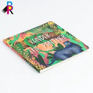 Fabrikdruck Hardcover-Buch individuelles eigenes Design farbiges Kinderbuch Borad-Druck