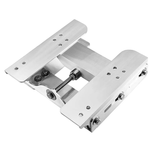 Braket pengangkat mesin perahu, pelat Jack laut ekstensi vertikal 4 inci, braket pengangkat mesin perahu motor luar - Product Image 2