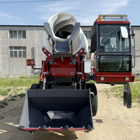 Camion malaxeur à béton intelligent à longue durée de vie, cabine à vue panoramique, conduite confortable, camion malaxeur à béton, camion pompe à béton
