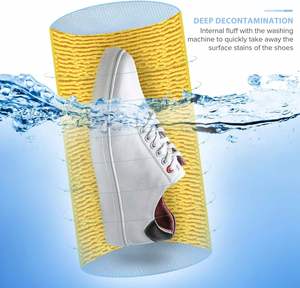 Bolsa de Lavandería para Zapatos de Poliéster Duradera de Primera Calidad con Cierre y Hormas Ajustables para Lavadora - Uso en Casa/Dormitorio/Viajes - Product Image 5