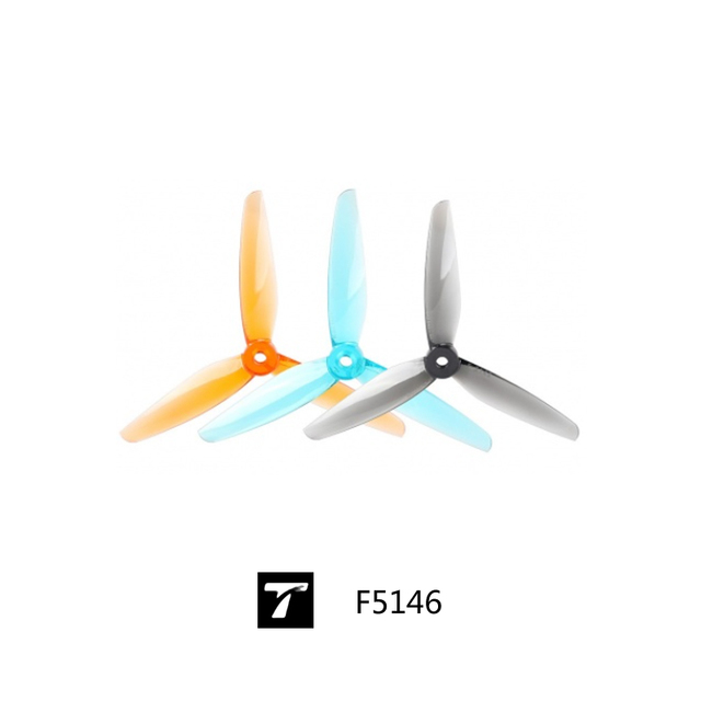 F5146 FPV Drone Propeller 5.1x4.6 Durable Plastic Props for Racing Freestyle Quadcopter UAV for FPV Drone Parts
