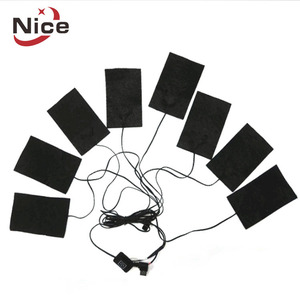 Cloth Heated Vest,5v 7.4v Carbon Fiber Cloth Heating <strong>Pad</strong> - Product Image 5